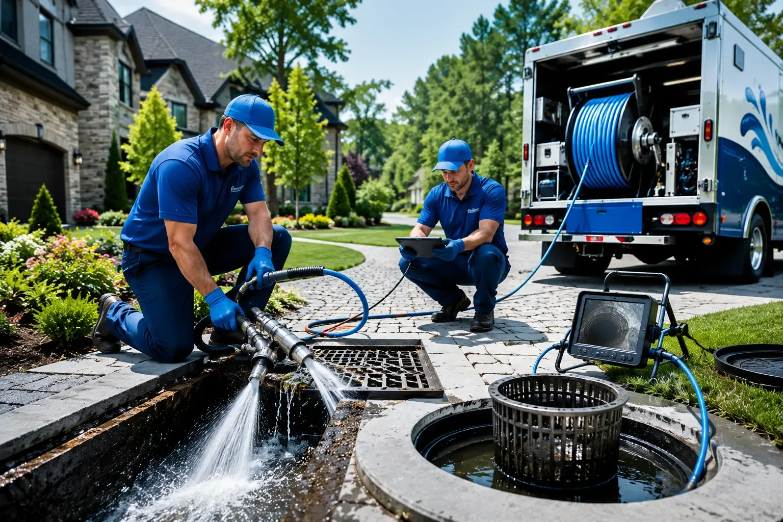 Local outdoor drain cleaning professionals in Richmond, IL